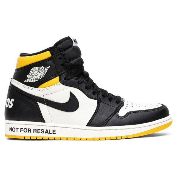 AIR JORDAN 1 RETRO HIGH OG NRG NOT FOR RESALE YELLOW "