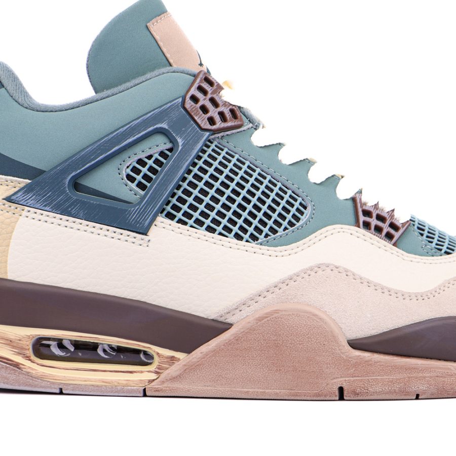 Custom Nike Air Jordan 4 'Pokemon Snorlax' - Image 2