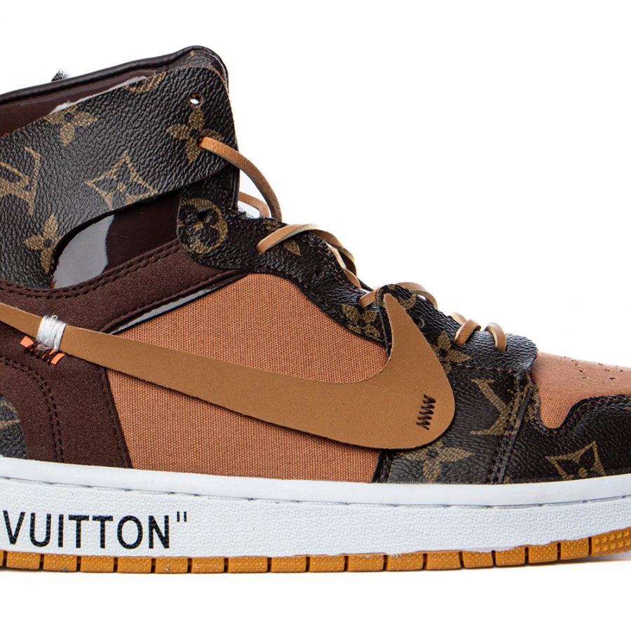 Louis Vuitton x OFF WHITE x Air Jordan 1 - Image 2