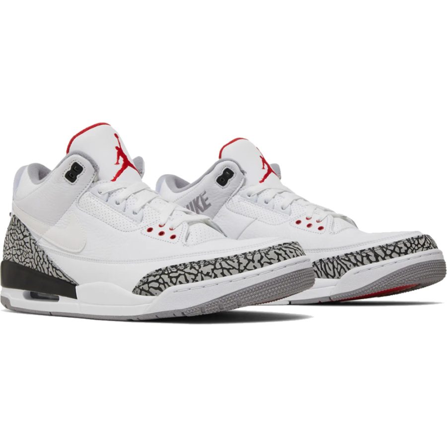 Air Jordan 3 Retro JTH NRG 'White Cement' - Image 8