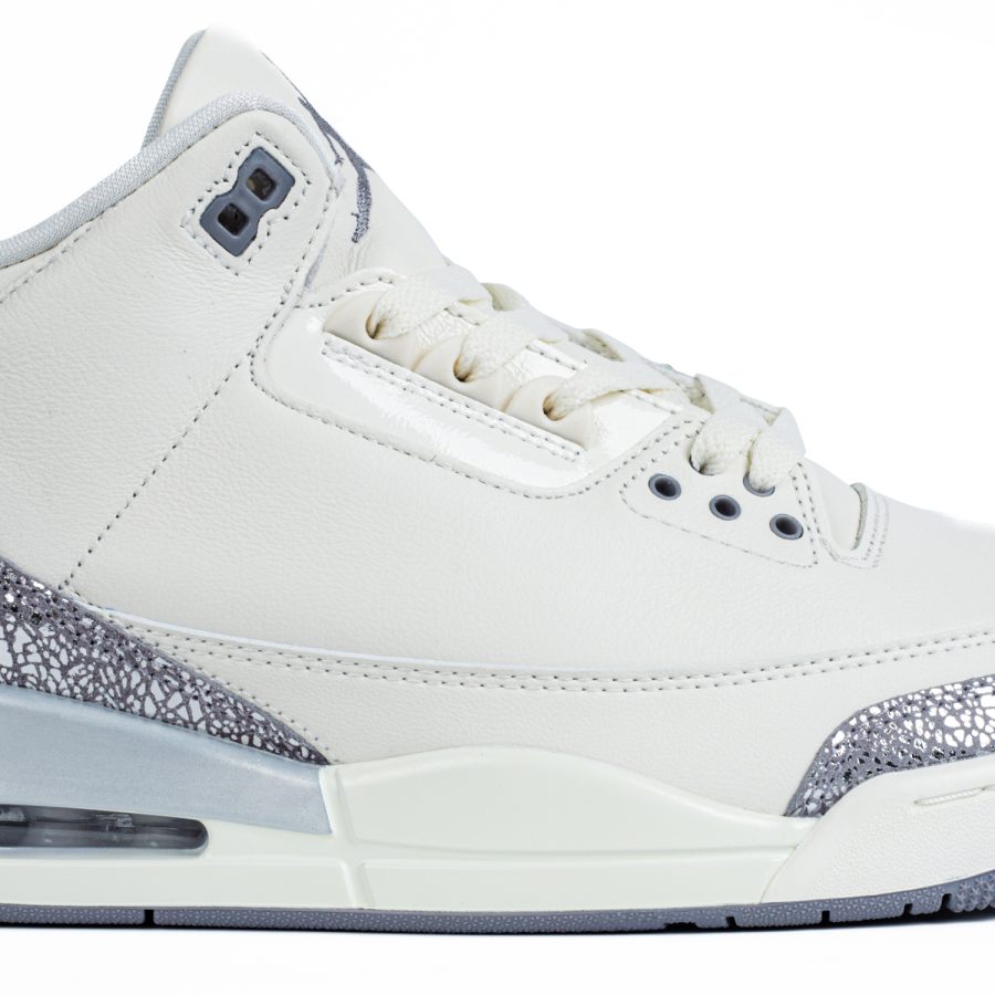 Air Jordan 3 Retro 'Sail Metallic Silver' - Image 2