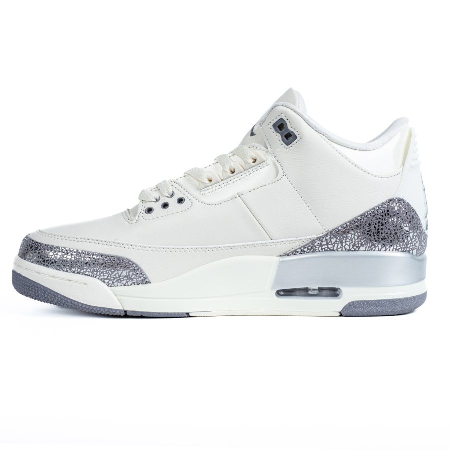 Air Jordan 3 Retro 'Sail Metallic Silver' - Image 3
