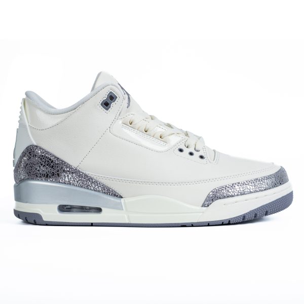 Air Jordan 3 Retro 'Sail Metallic Silver'
