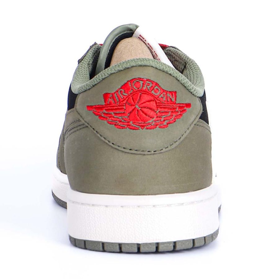 Travis Scott x Air Jordan 1 Low Dark Green - Image 7