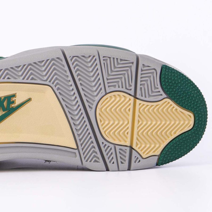 Custom Air Jordan 4 Sail Green - Image 5