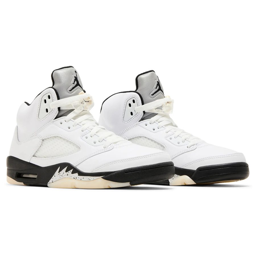 Air Jordan 5 Retro 'White Black' - Image 8