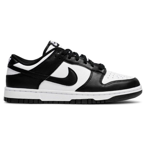DUNK LOW 'BLACK WHITE'