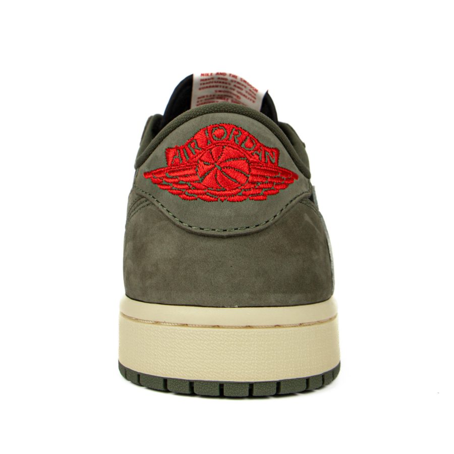 Travis Scott x Air Jordan 1 Low OG SP 'Black Olive' - Image 7