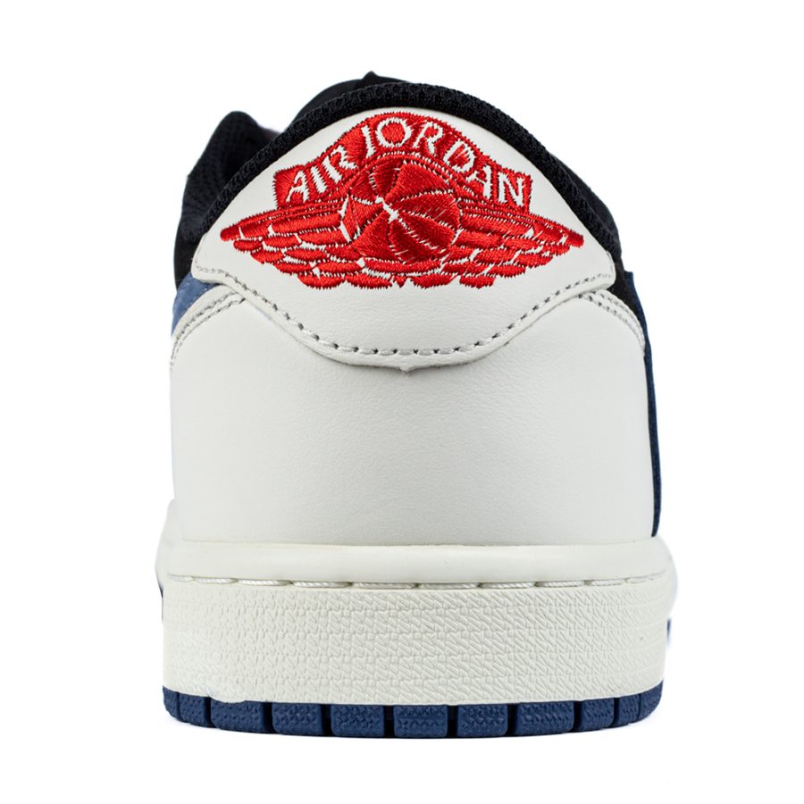 Travis Scott x Air Jordan 1 Low OG 'Black White Blue' - Image 7