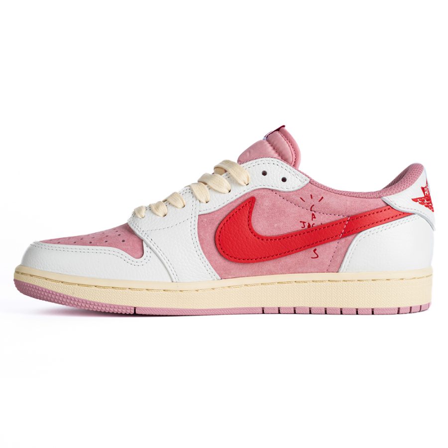 Travis Scott x Air Jordan 1 Low OG Shy Pink - Image 3