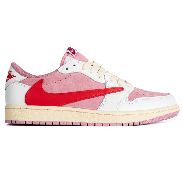 Travis Scott x Air Jordan 1 Low OG Shy Pink