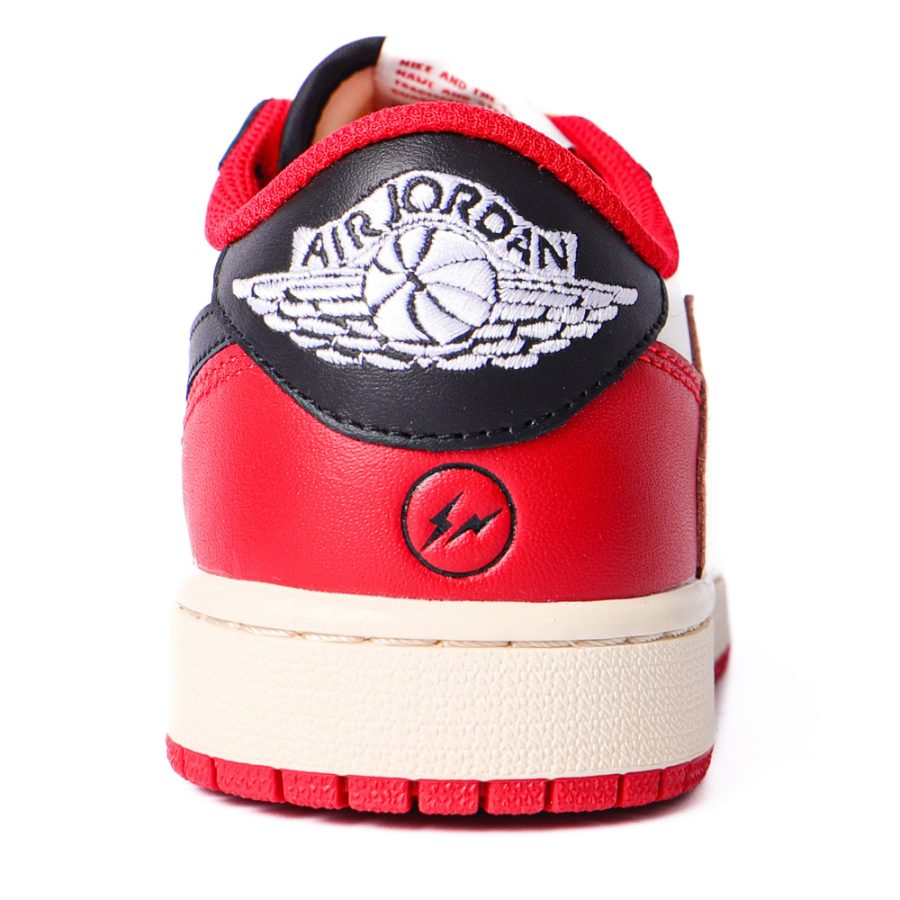 Travis Scott Air Jordan 1 Low Black Red - Image 7