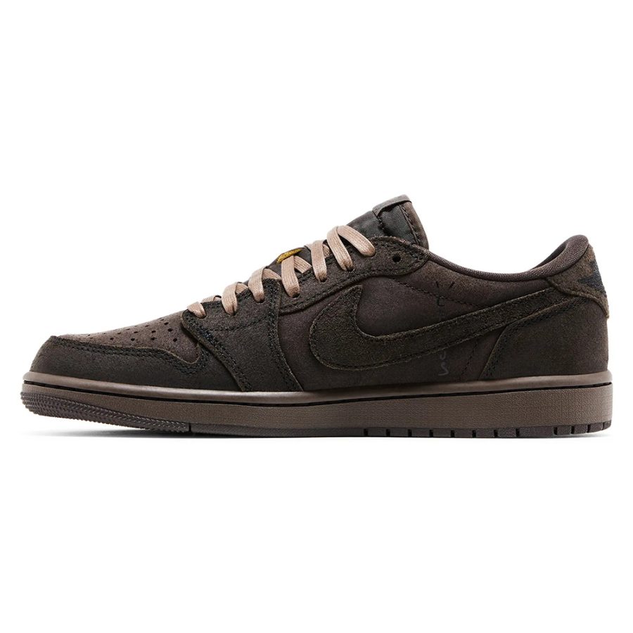 TRAVIS SCOTT X AIR JORDAN 1 LOW OG “VELVET BROWN” - Image 3
