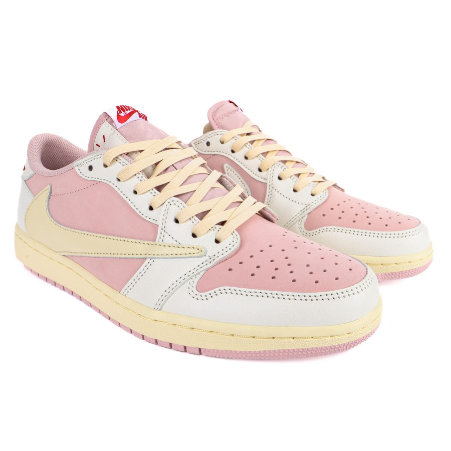 Travis Scott x Air Jordan 1 AJ1 Low TS Joint white powder hook low top - Image 9