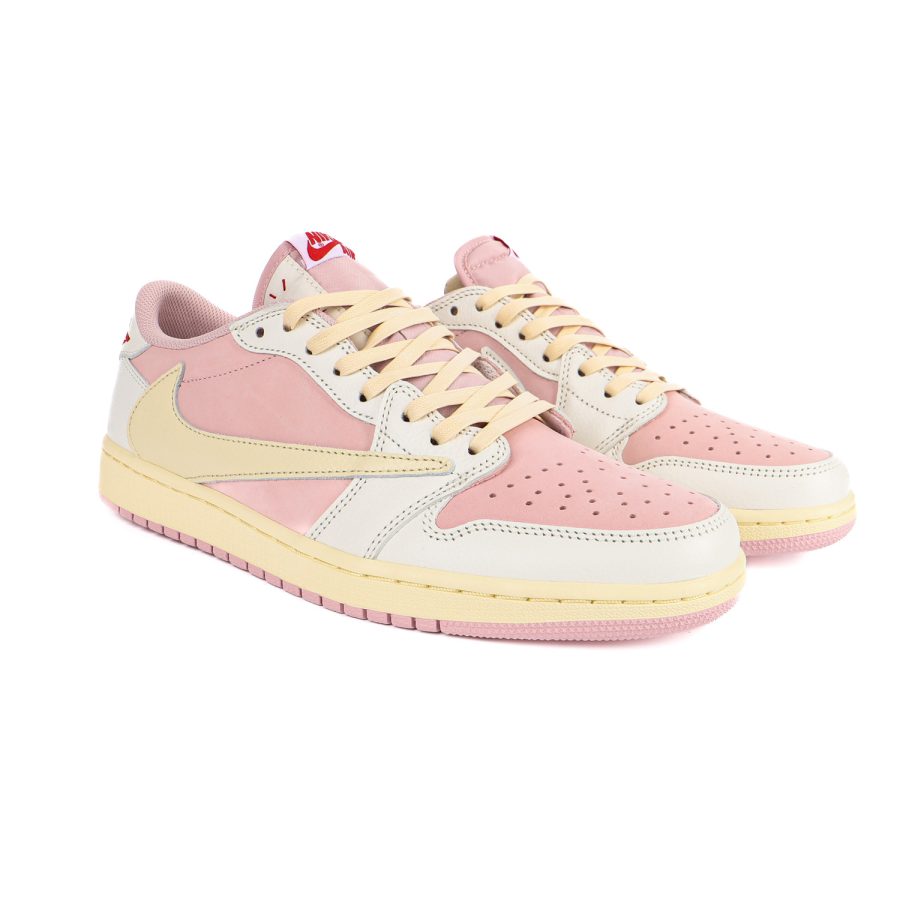 Travis Scott x Air Jordan 1 AJ1 Low TS Joint white powder hook low top - Image 8