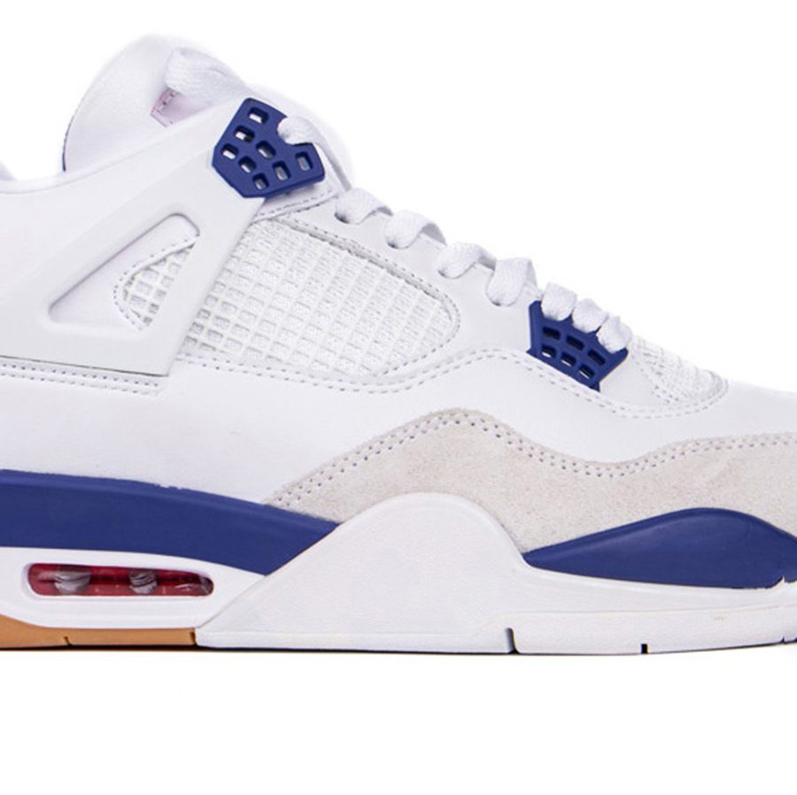 Nike SB x Air Jordan 4 "White/Navy" - Image 2