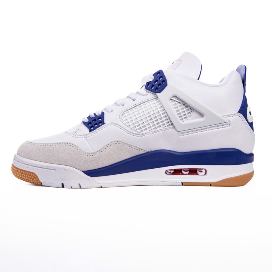 Nike SB x Air Jordan 4 "White/Navy" - Image 3
