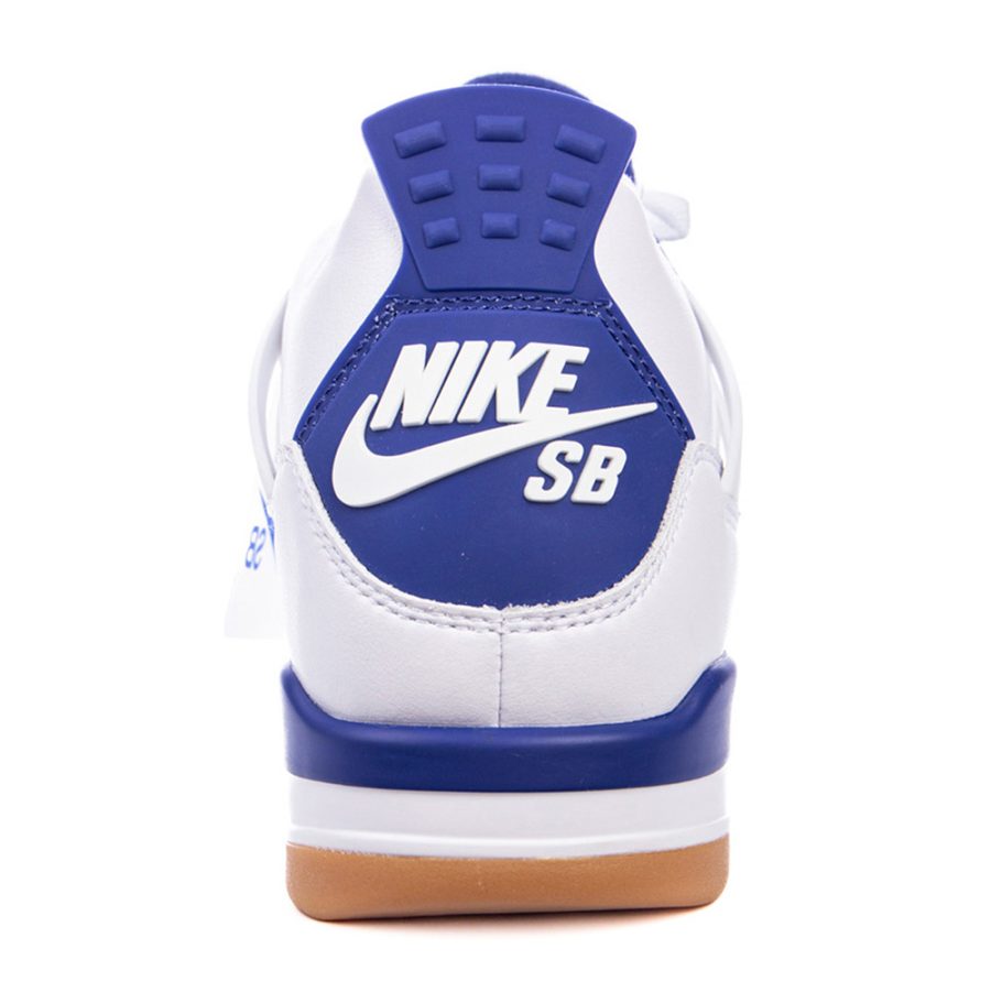 Nike SB x Air Jordan 4 "White/Navy" - Image 7