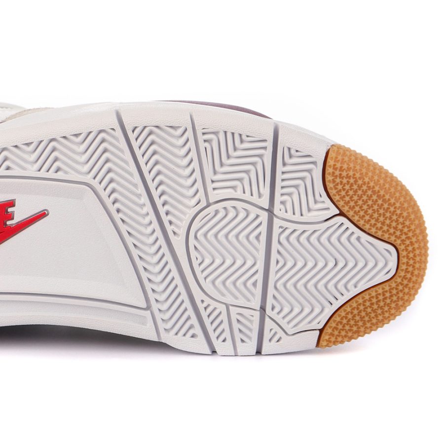 Nike SB x Air Jordan 4 AJ4 White Purple - Image 4