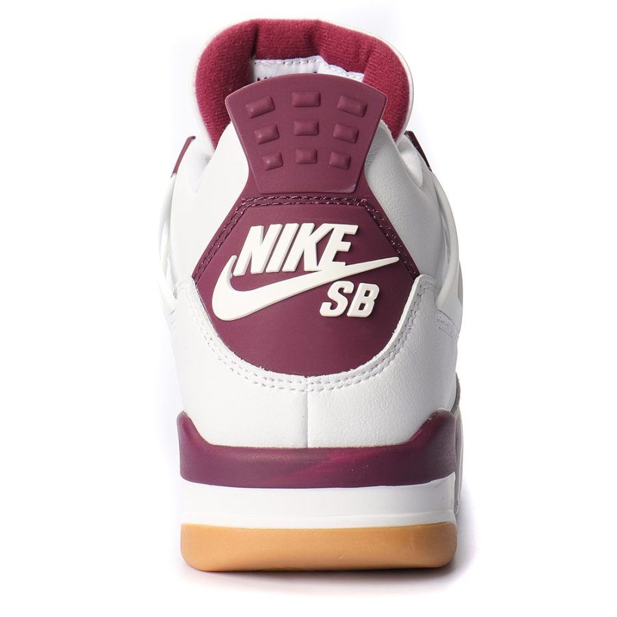 Nike SB x Air Jordan 4 AJ4 White Purple - Image 7