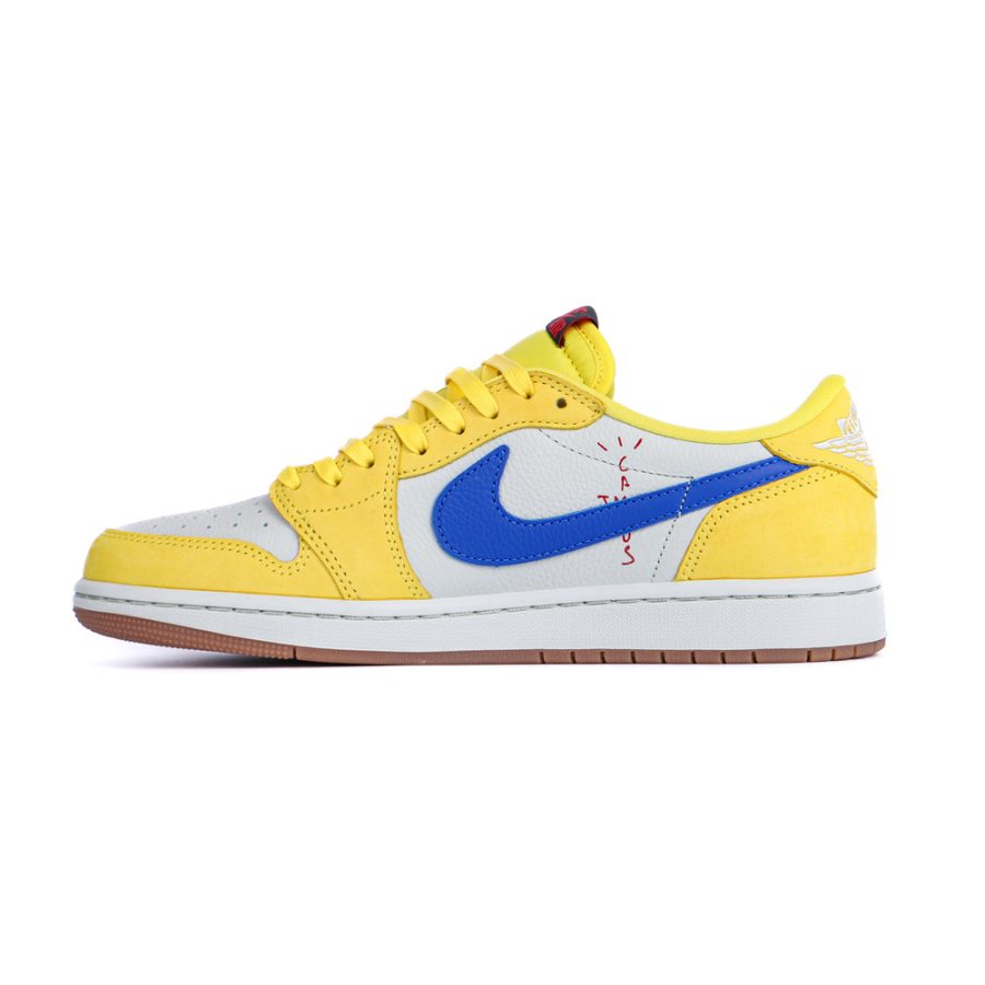 Travis Scott x Air Jordan 1 Retro Low OG SP 'Canary' - Image 3