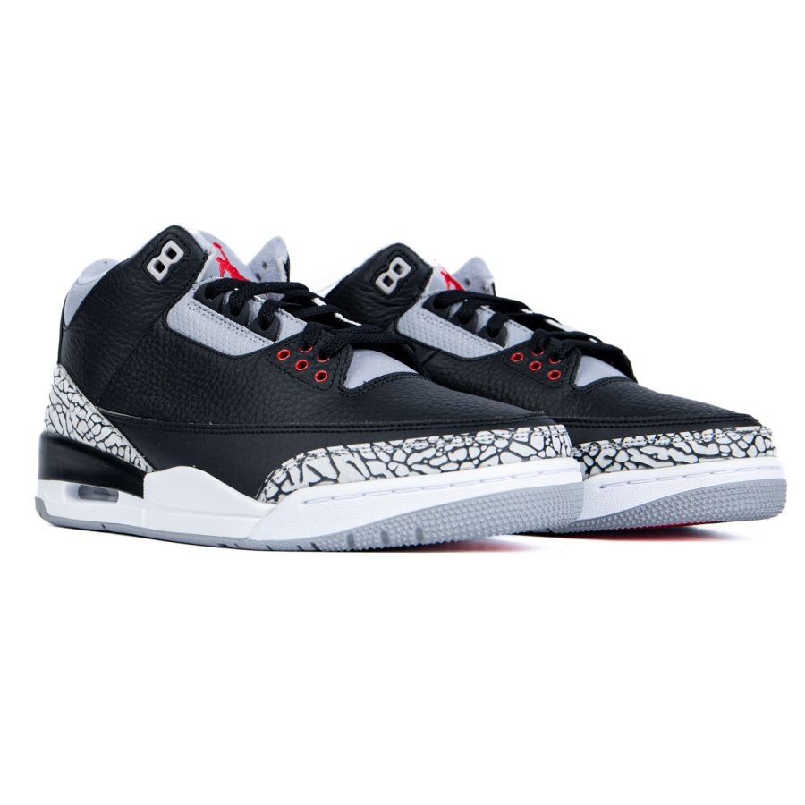 AIR JORDAN 3 RETRO OG 'BLACK CEMENT' 2018 - Image 2