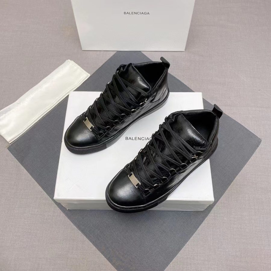 Balenciaga Arena High Black Leather - Image 3
