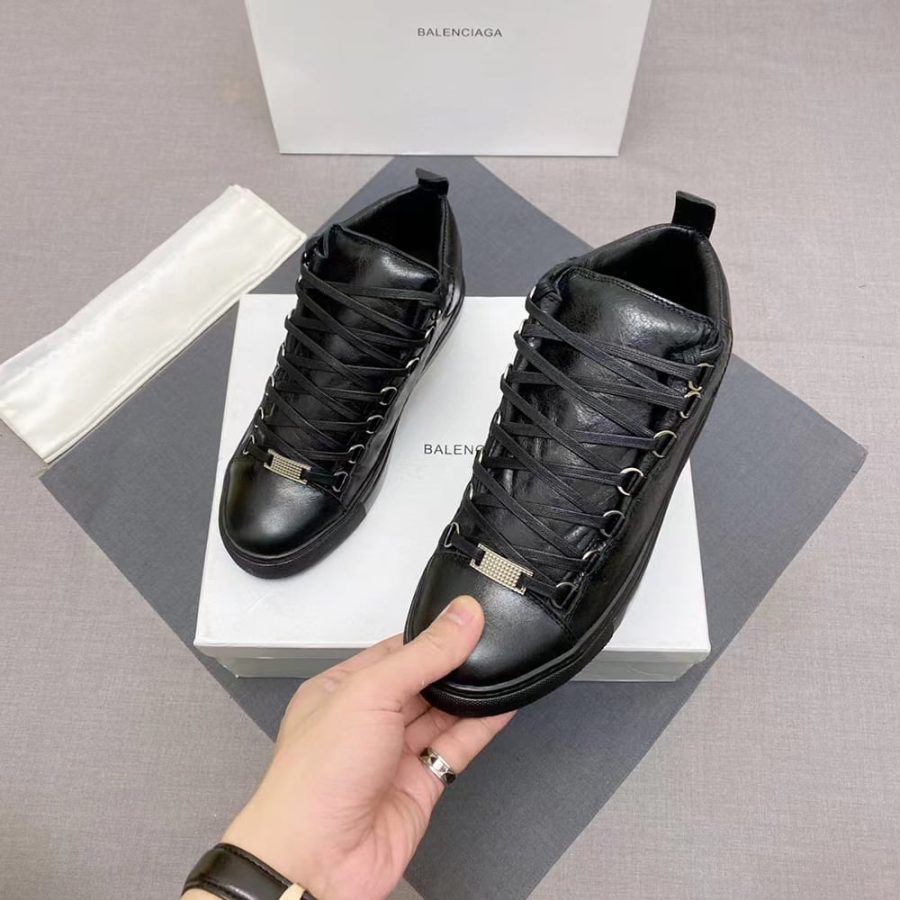 Balenciaga Arena High Black Leather - Image 7