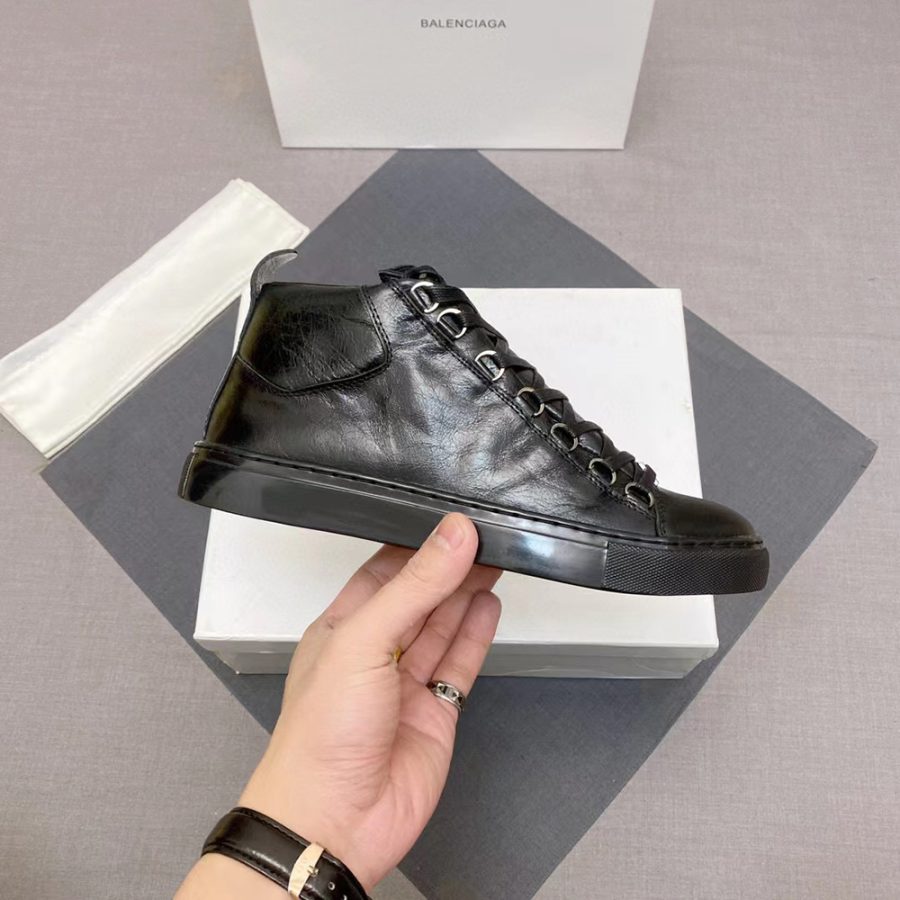 Balenciaga Arena High Black Leather - Image 9