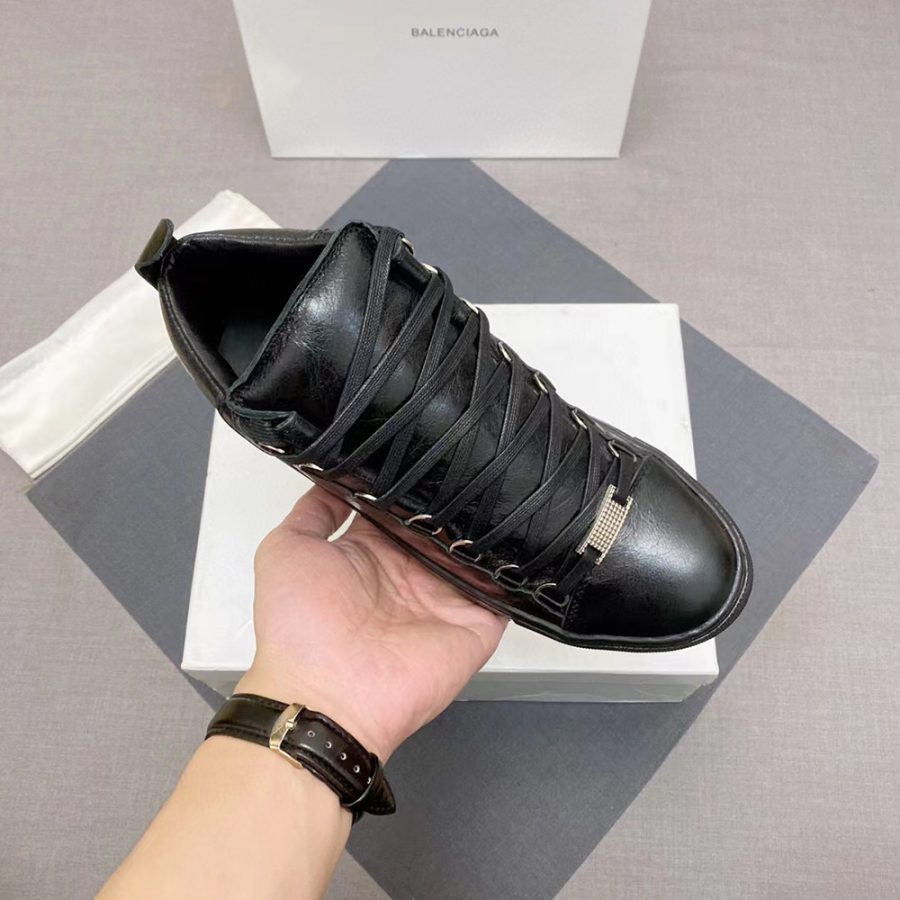 Balenciaga Arena High Black Leather - Image 4