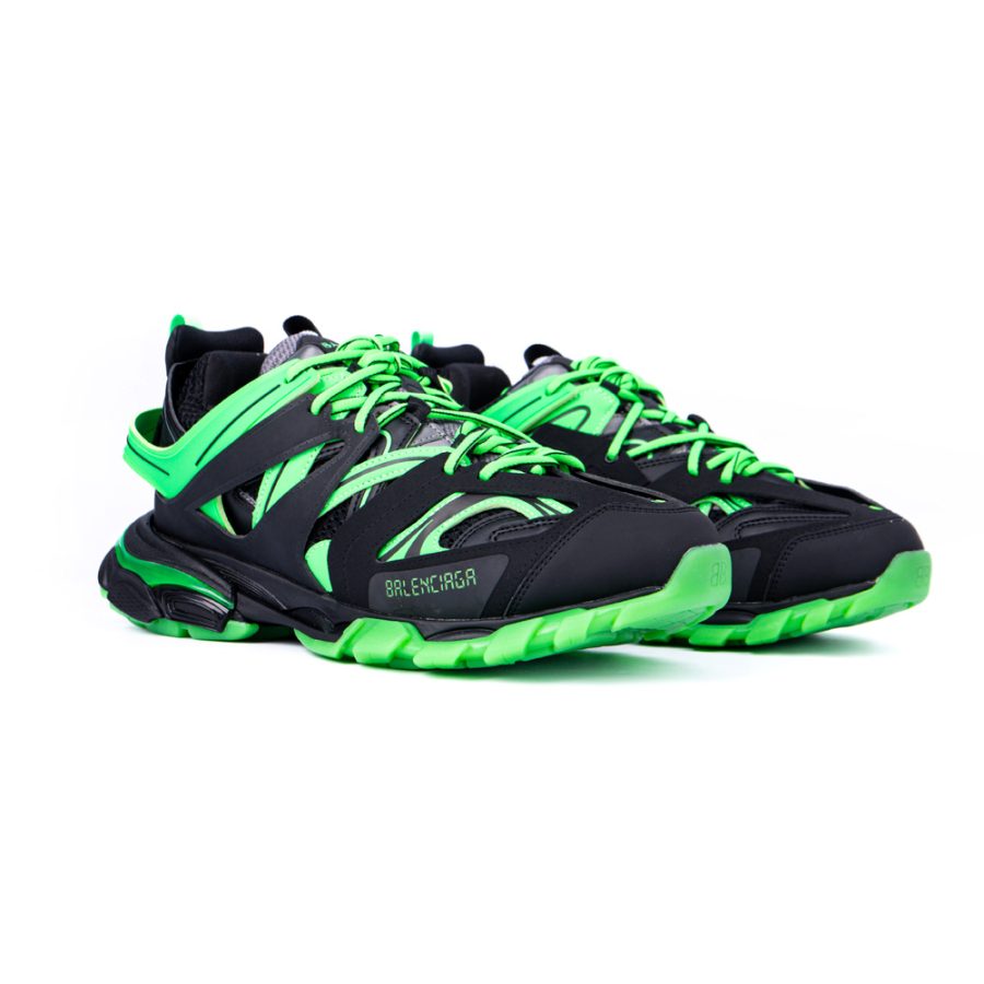 Balenciaga Track Trainer Sneaker Black Green - Image 8