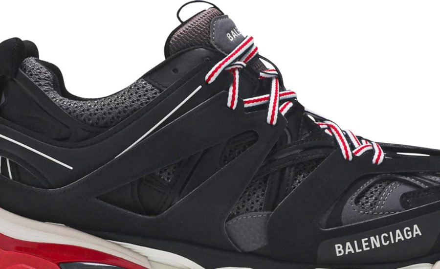 Balenciaga Track Trainer 'Black Red' - Image 2