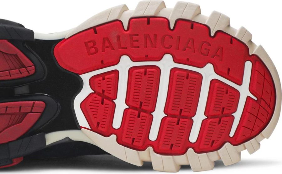 Balenciaga Track Trainer 'Black Red' - Image 5