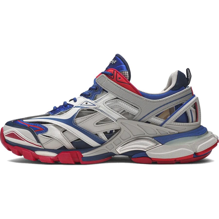 Balenciaga Track 2 'Beige Blue Red' - Image 3