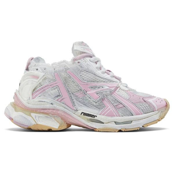 Balenciaga Wmns Runner Sneaker 'White Pink'