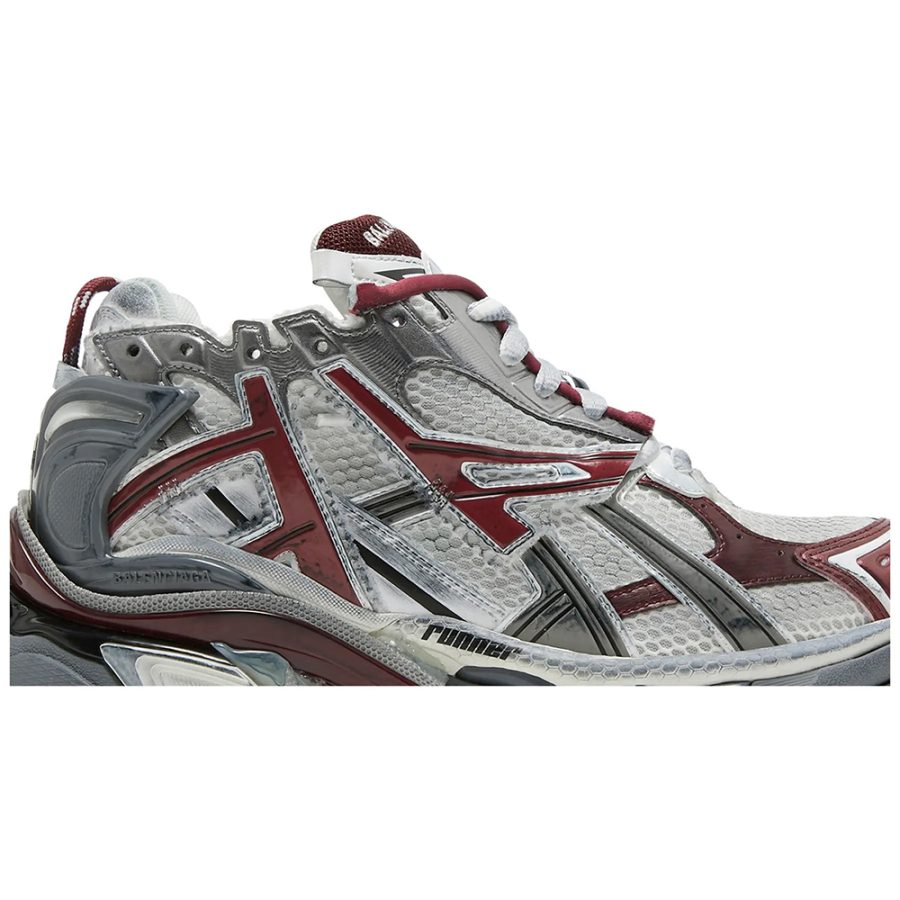 Balenciaga Runner Sneaker 'Burgundy' - Image 2