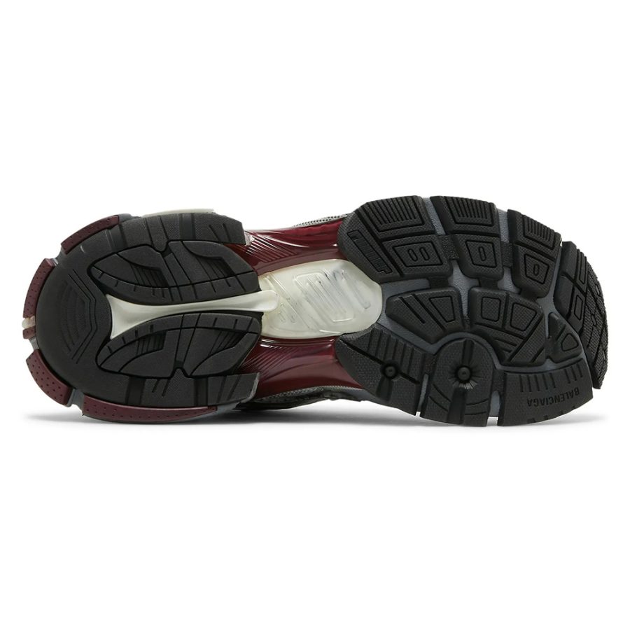 Balenciaga Runner Sneaker 'Burgundy' - Image 4
