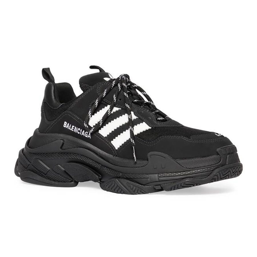 Adidas x Balenciaga Triple S Sneaker 'Black' - Image 2