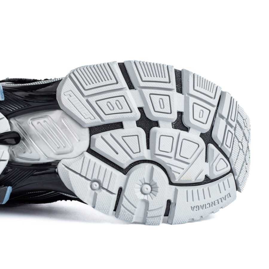 Balenciaga Runner Sneaker "Black silver" - Image 6