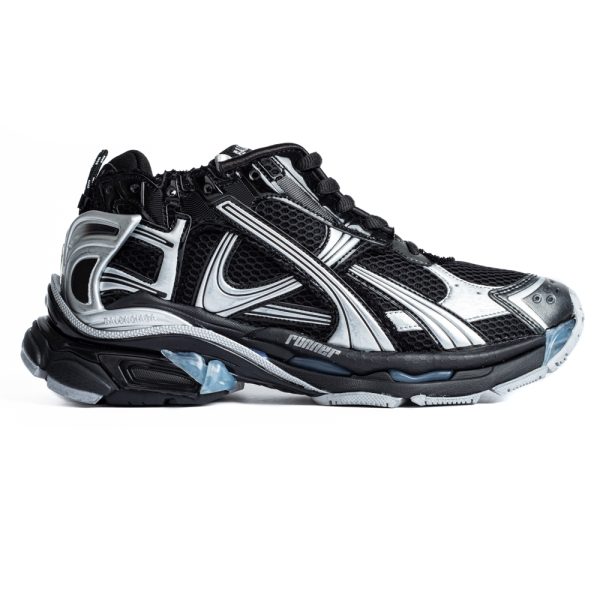 Balenciaga Runner Sneaker "Black silver"