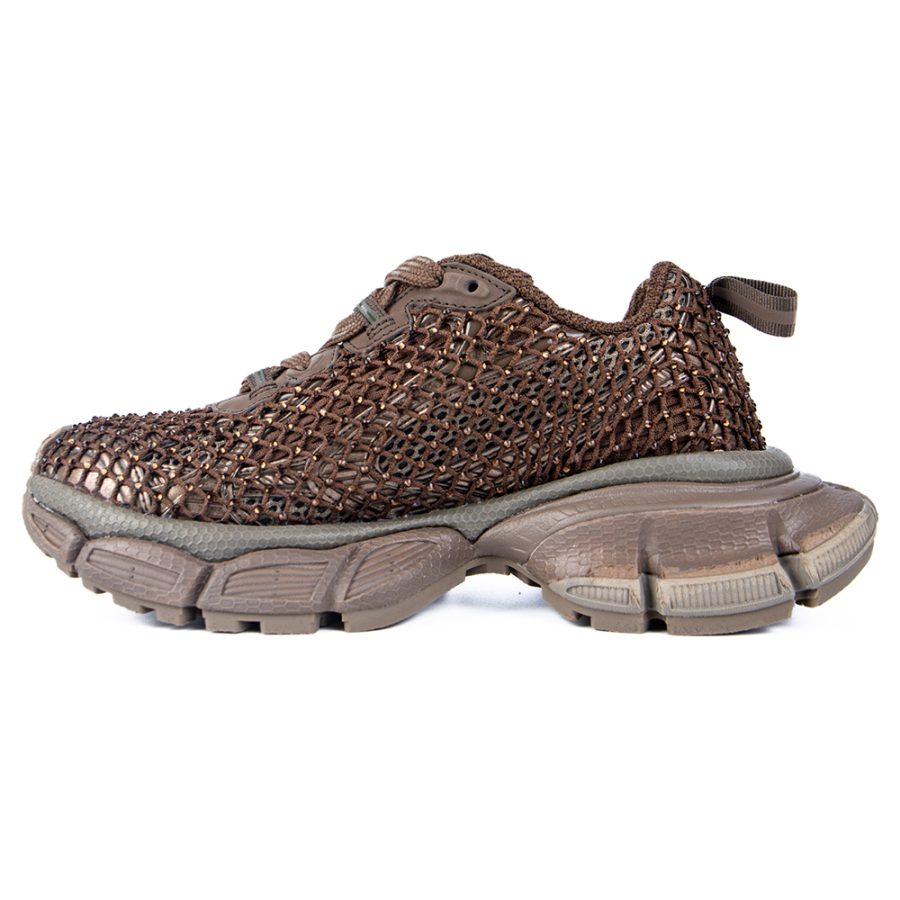Balenciaga Rhinestone Mesh 3XL Sneakers - Image 3