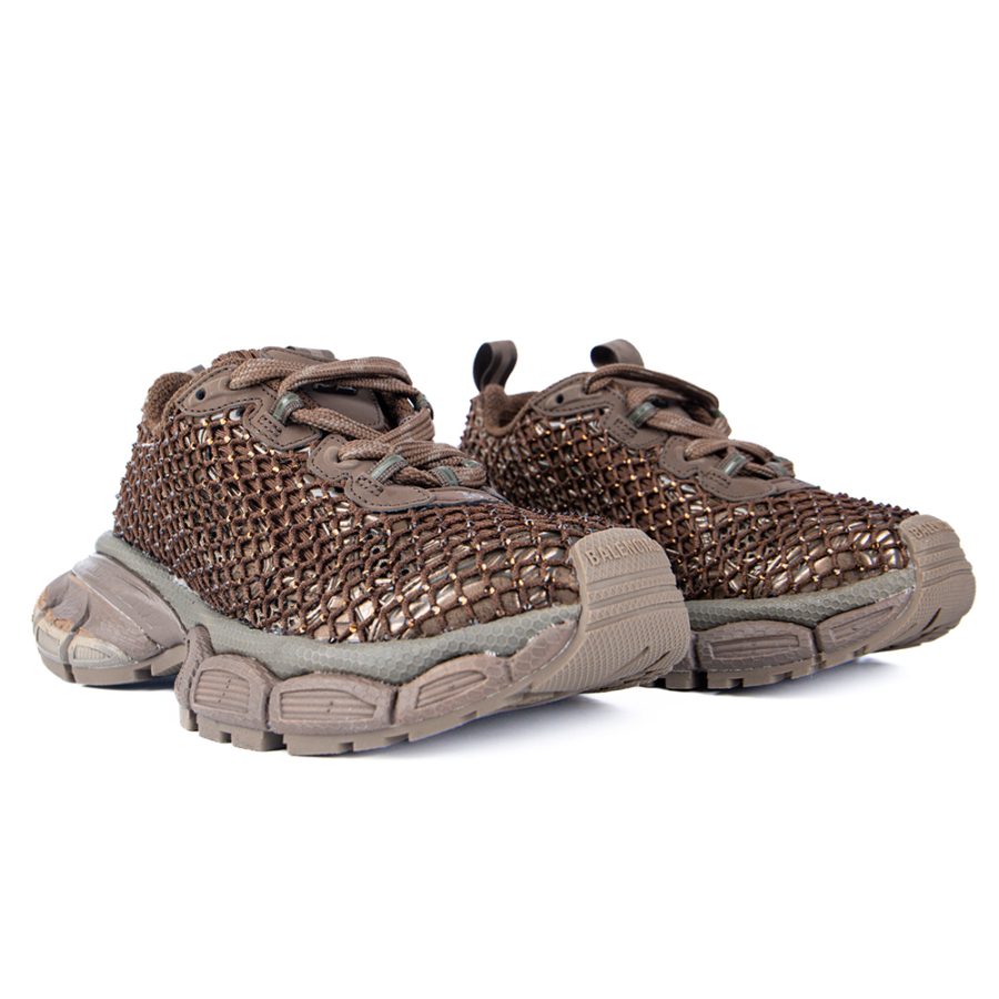 Balenciaga Rhinestone Mesh 3XL Sneakers - Image 8