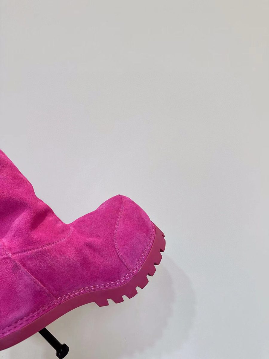 Balenciaga Alaska Fur 90mm Tall Boots - Image 7