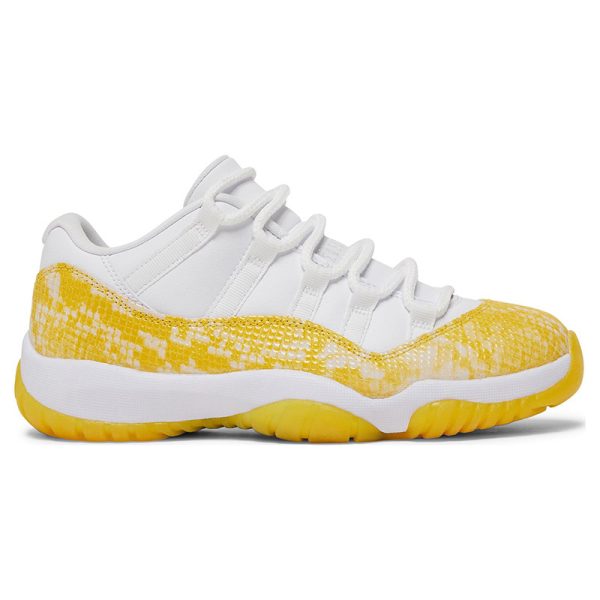 AIR JORDAN 11 LOW 'YELLOW SNAKESKIN'