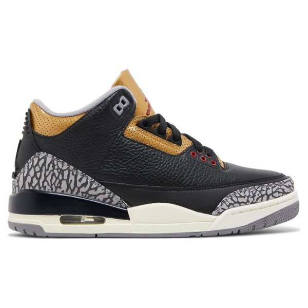 AIR JORDAN 3 RETRO 'BLACK GOLD'