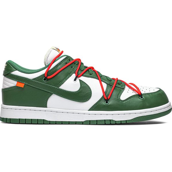 Off-White x Dunk Low 'Pine Green'