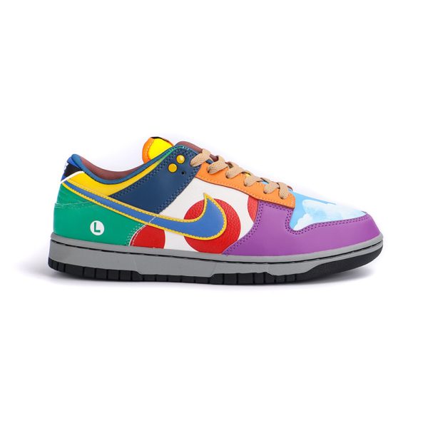 Nike Dunk Low "What the Super Mario" Custom
