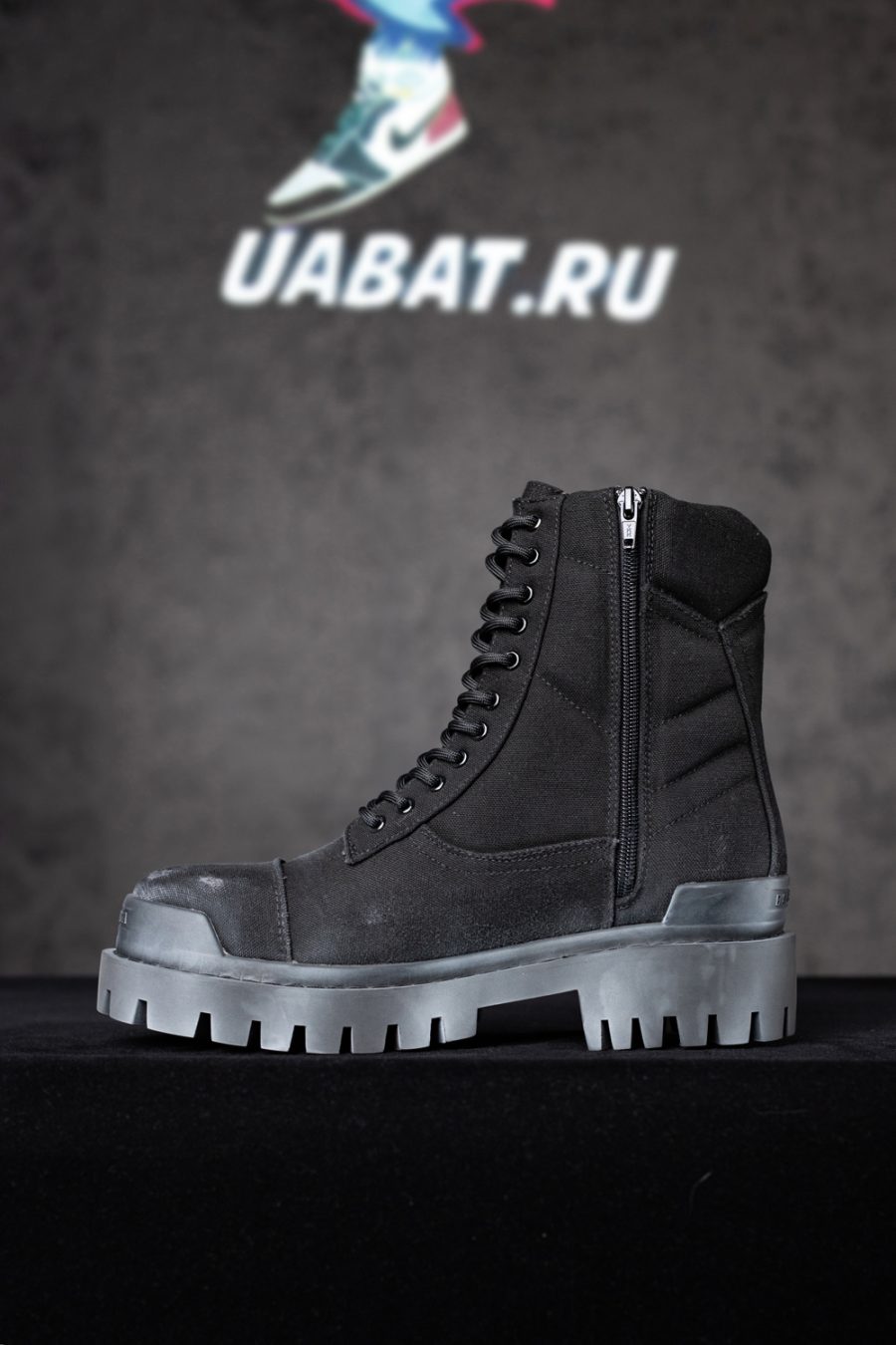 Balenciaga lace-up combat boots - Image 10