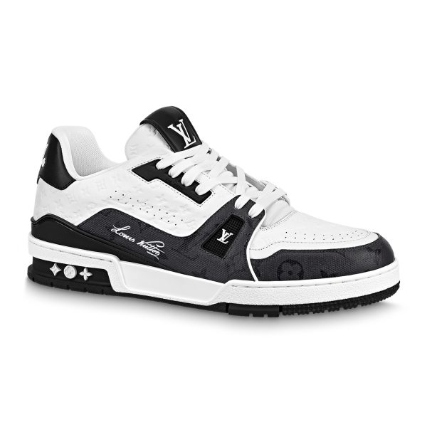LOUIS VUITTON LV TRAINER #54 BLACK WHITE