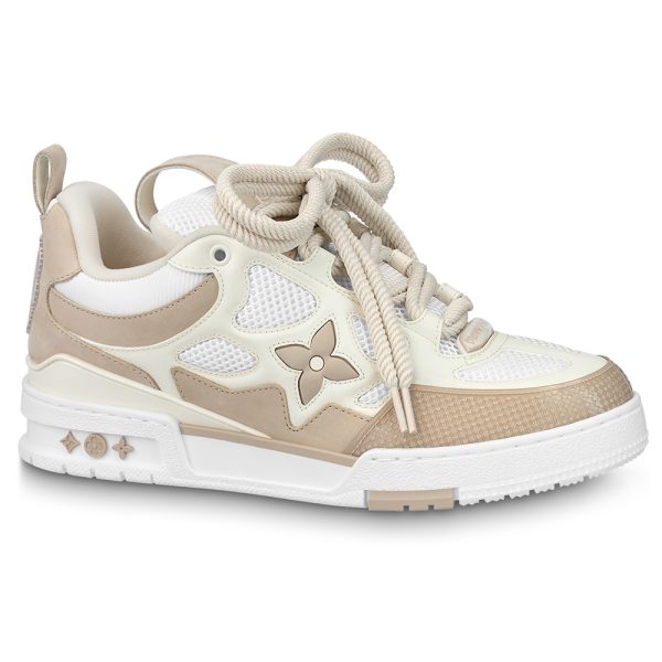 Louis Vuitton LV Skate Sneaker Beige White